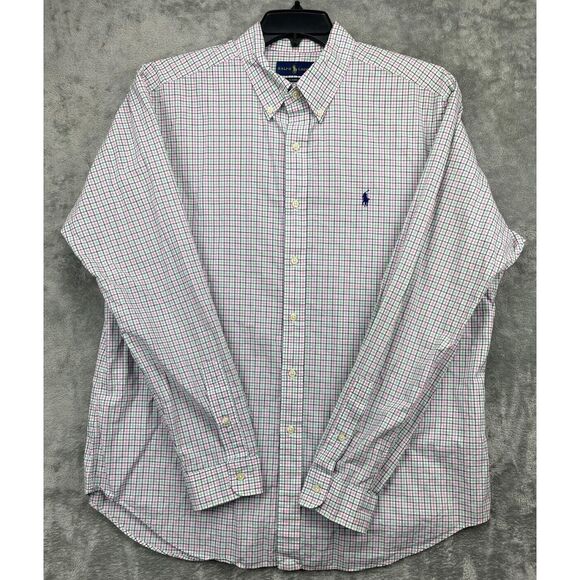 Polo Ralph Lauren Other - Polo Ralph Lauren Classic Fit Button Up Long Sleeve Shirt Mens XL Multicolor